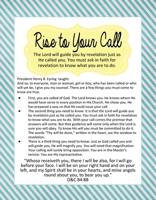 Rise to Your Call (Leadership) sm